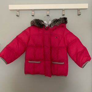 Tommy Hilfiger girls winter coat size